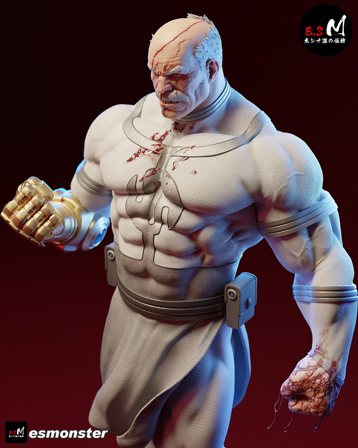 Conquest resin figure