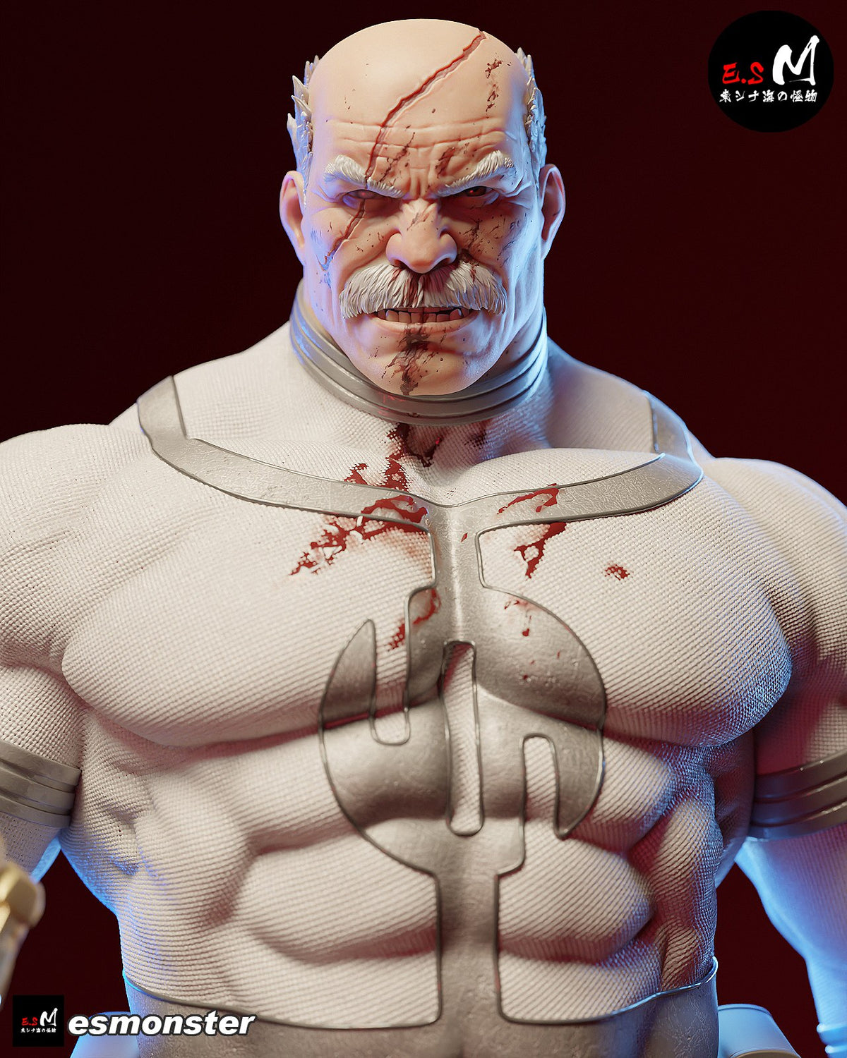 Conquest resin figure