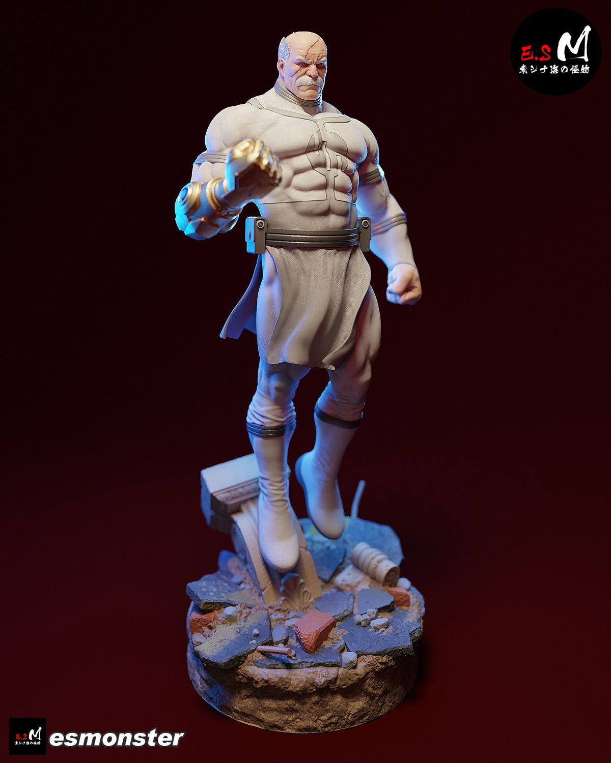 Conquest resin figure
