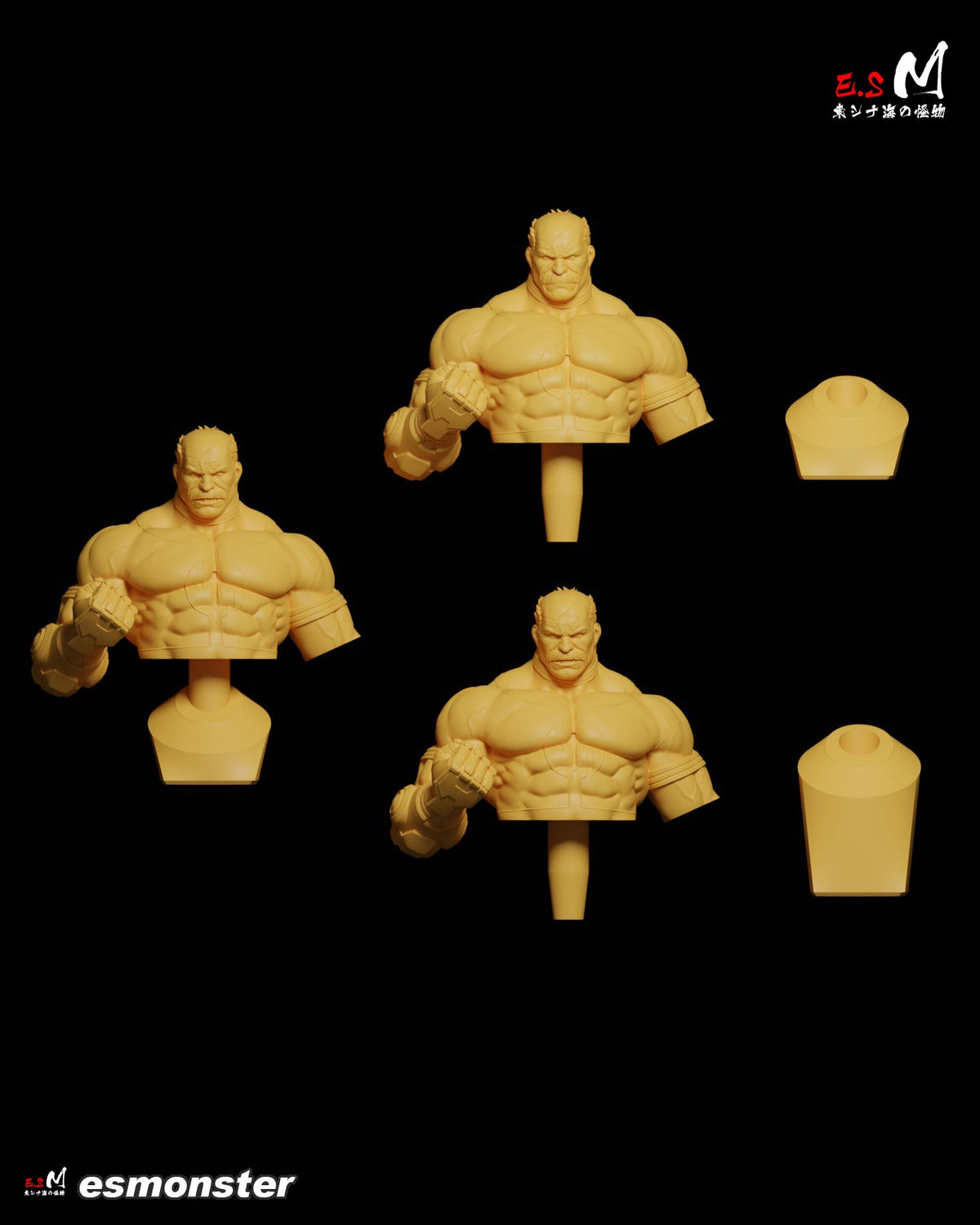 Conquest resin figure