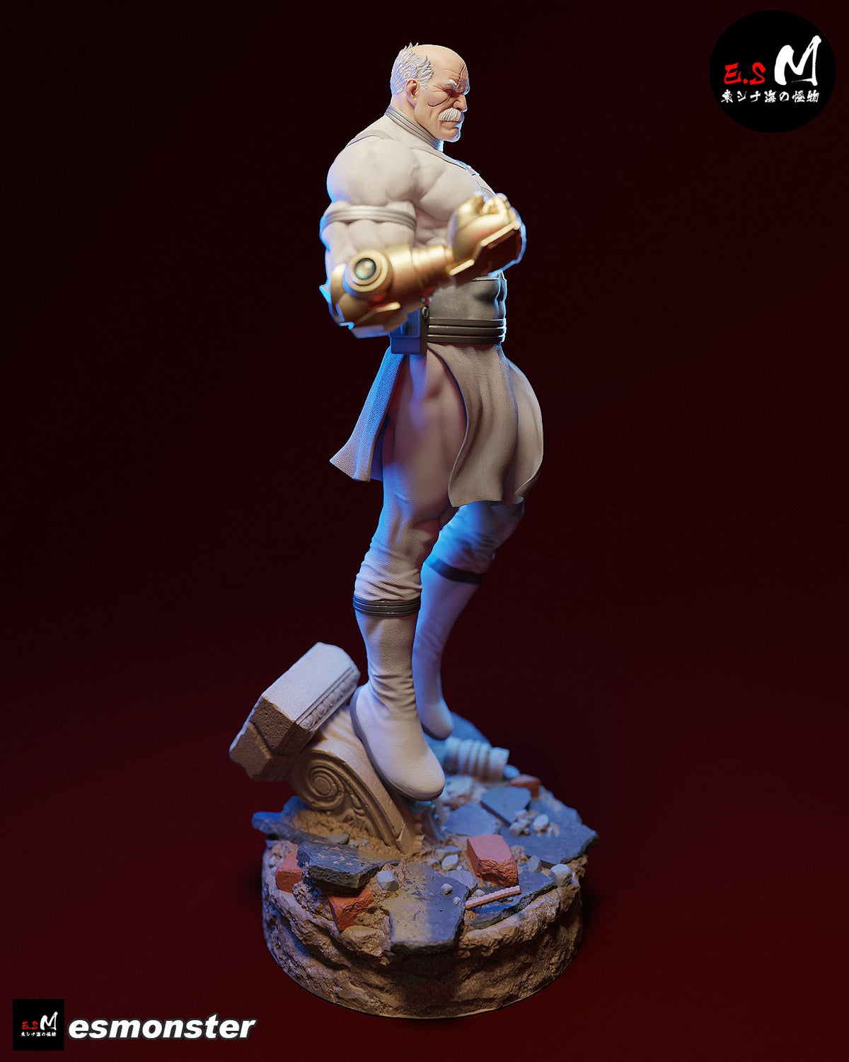Conquest resin figure