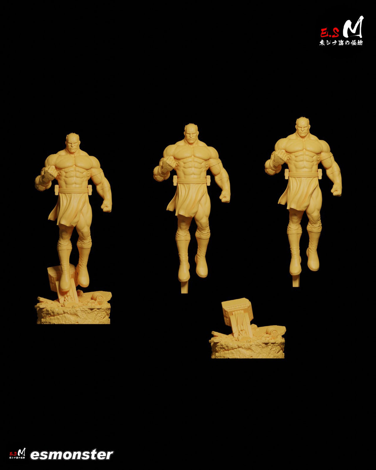 Conquest resin figure