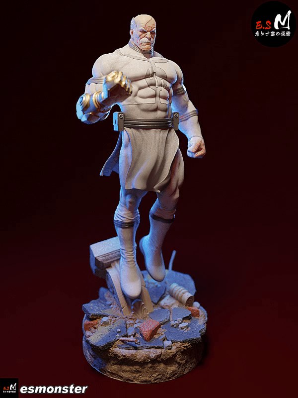 Conquest resin figure