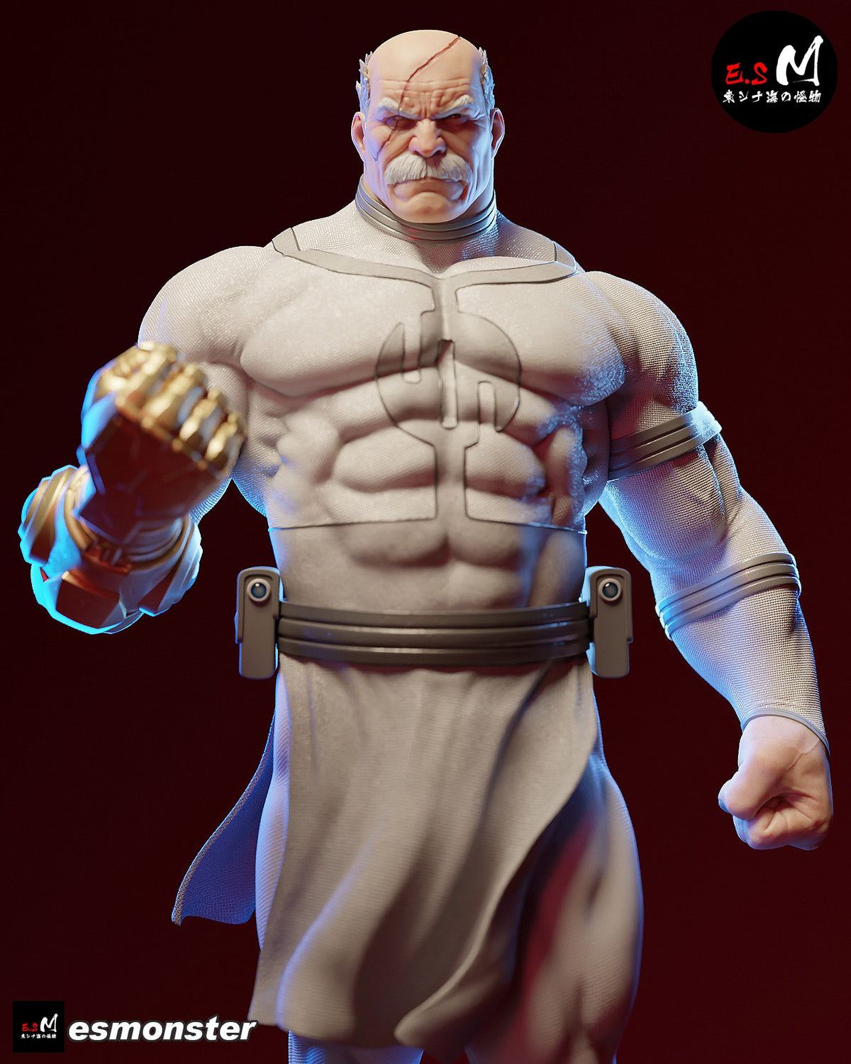 Conquest resin figure