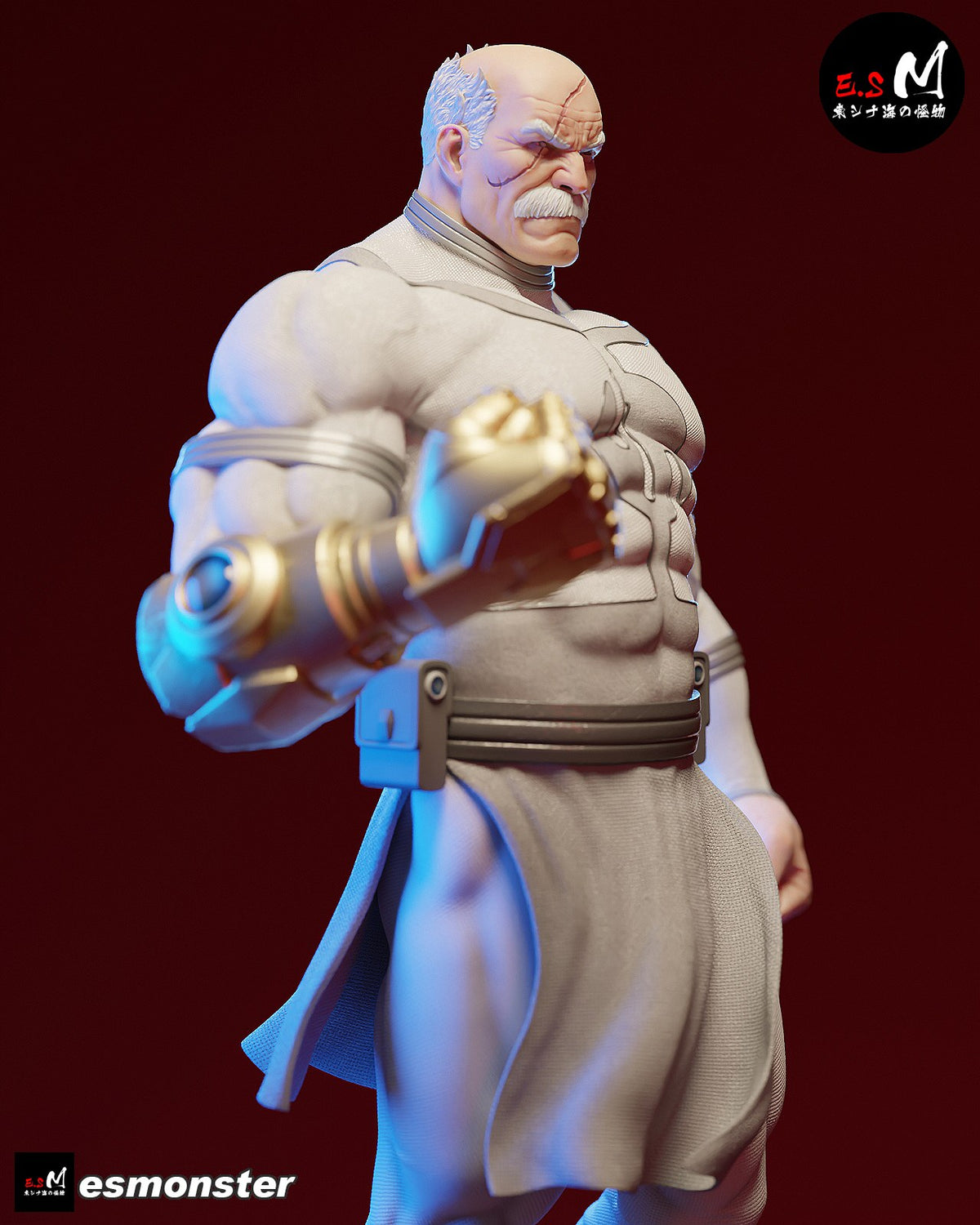 Conquest resin figure