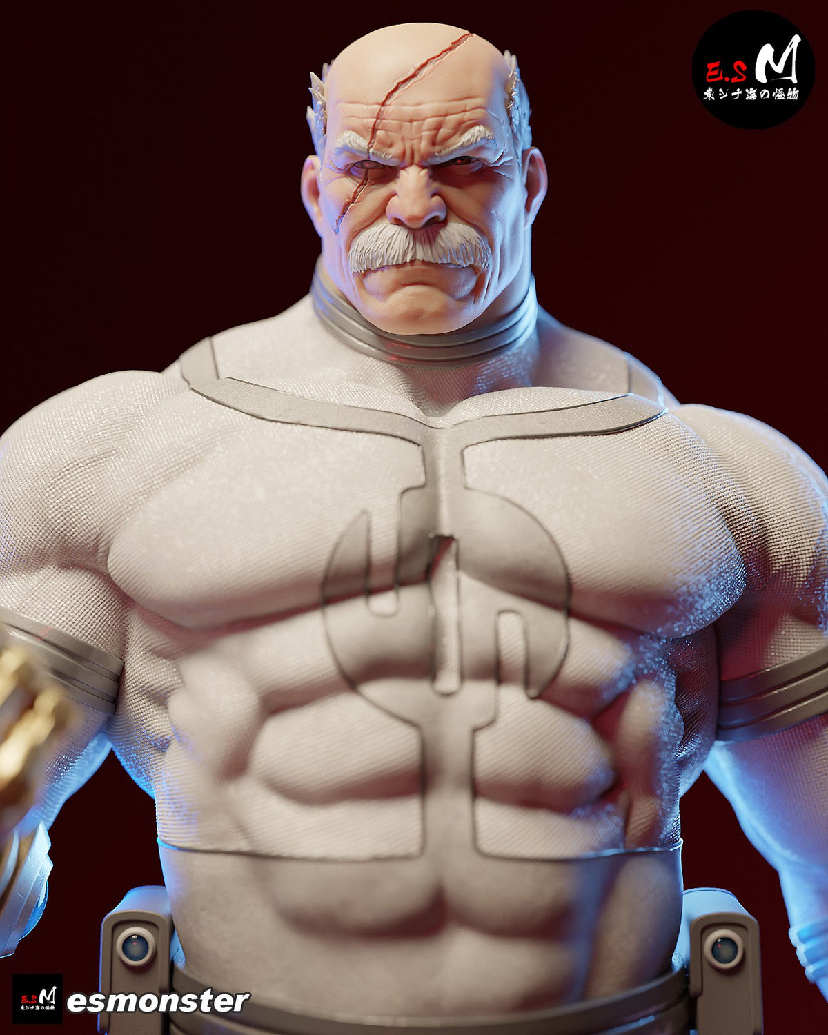 Conquest resin figure
