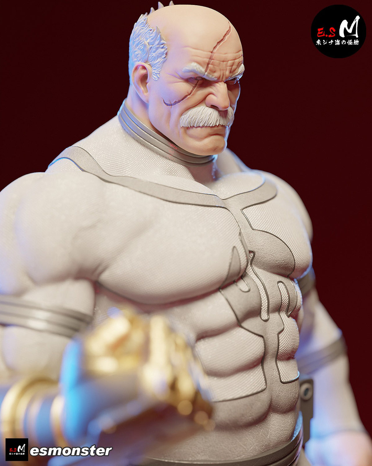Conquest resin figure