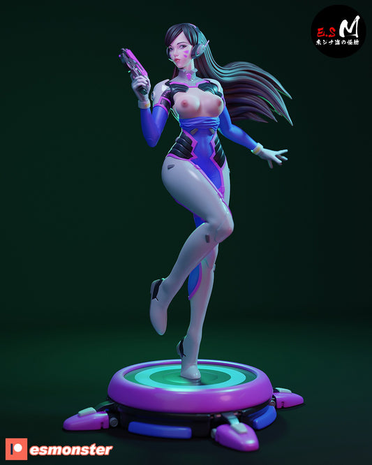 D.Va resin figure
