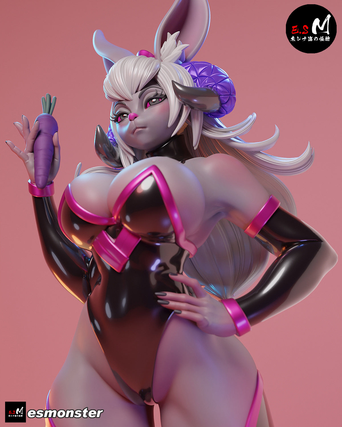 Empress Celestine Human Face, Ornate/Elaborate Display Base, No Hip-Drape (Plain Bodysuit Hip, Panel Omitted) resin figure