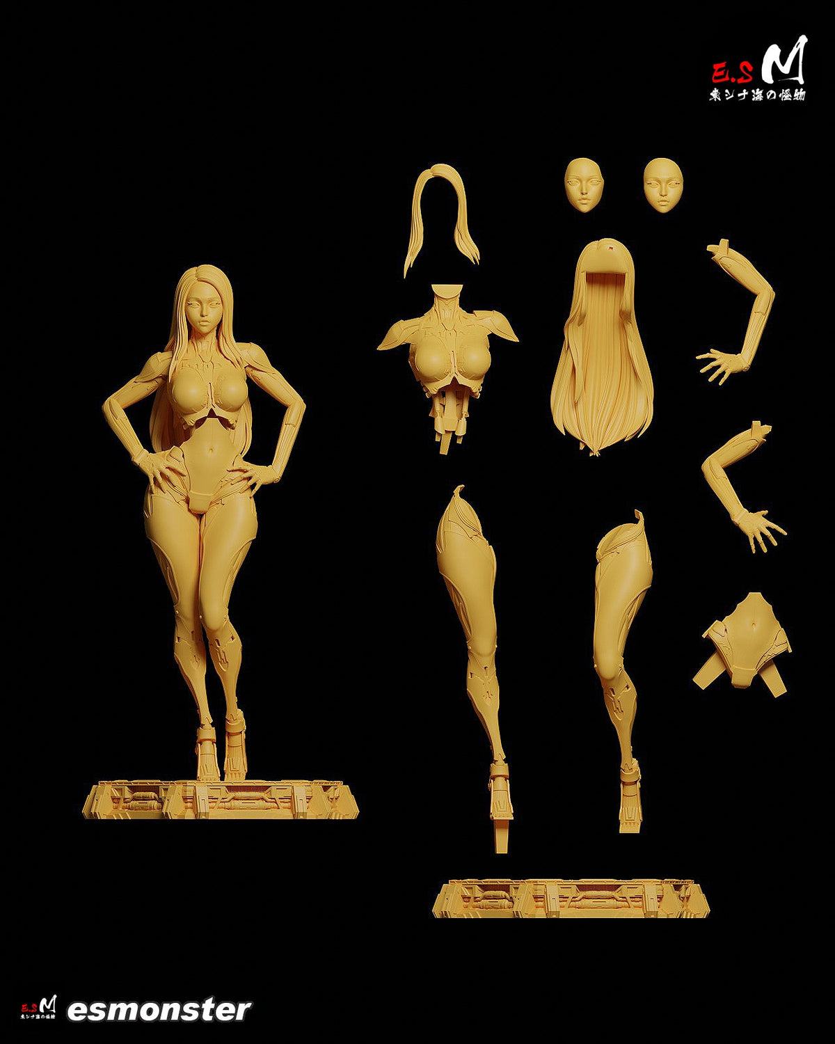 Enya resin figure