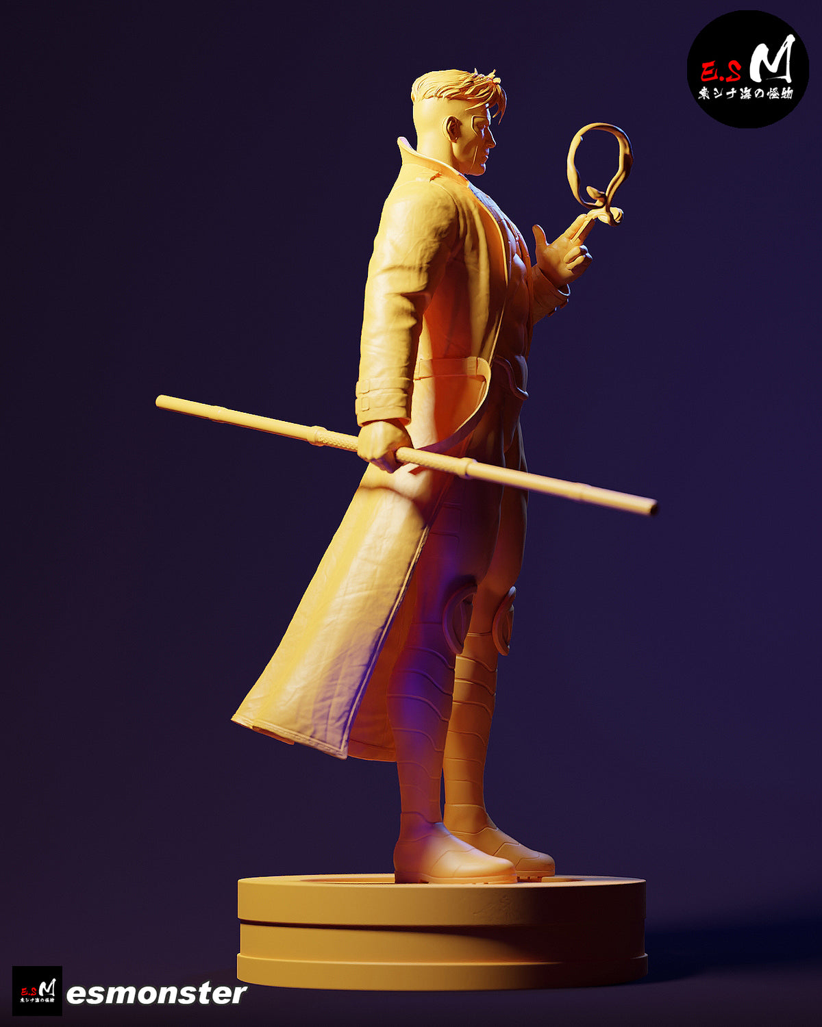 Gambit resin figure