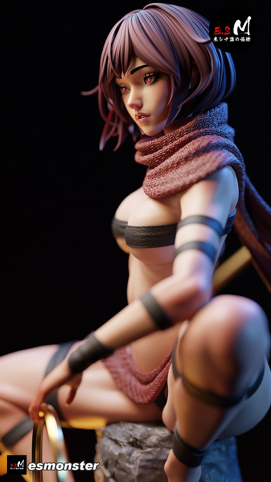 Jin resin figure
