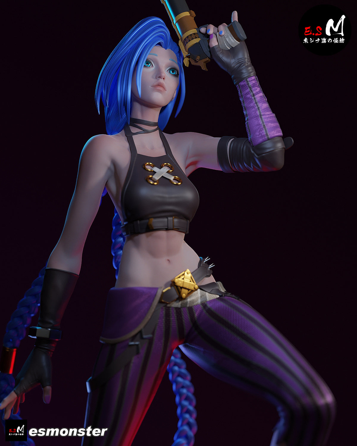 Jinx resin figure