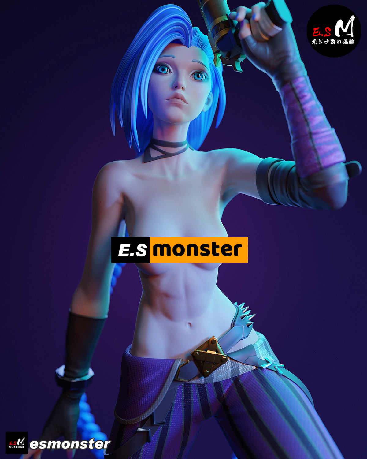Jinx resin figure