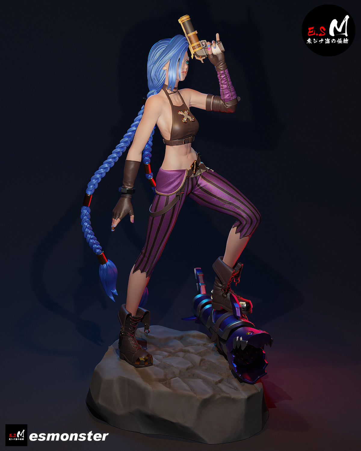 Jinx resin figure
