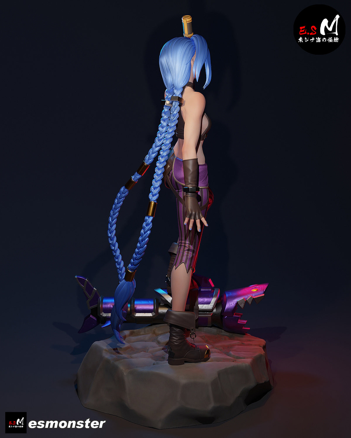 Jinx resin figure