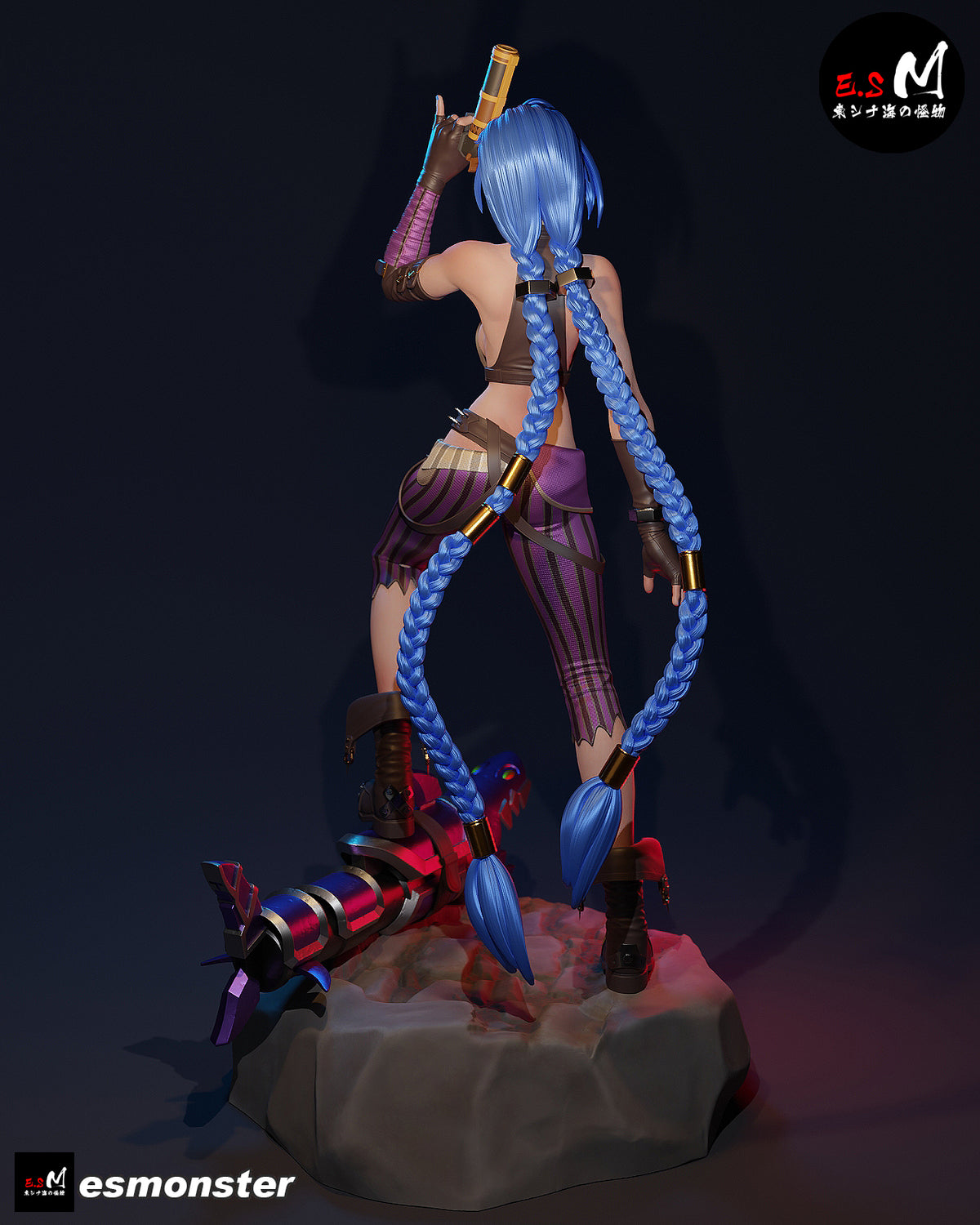 Jinx resin figure