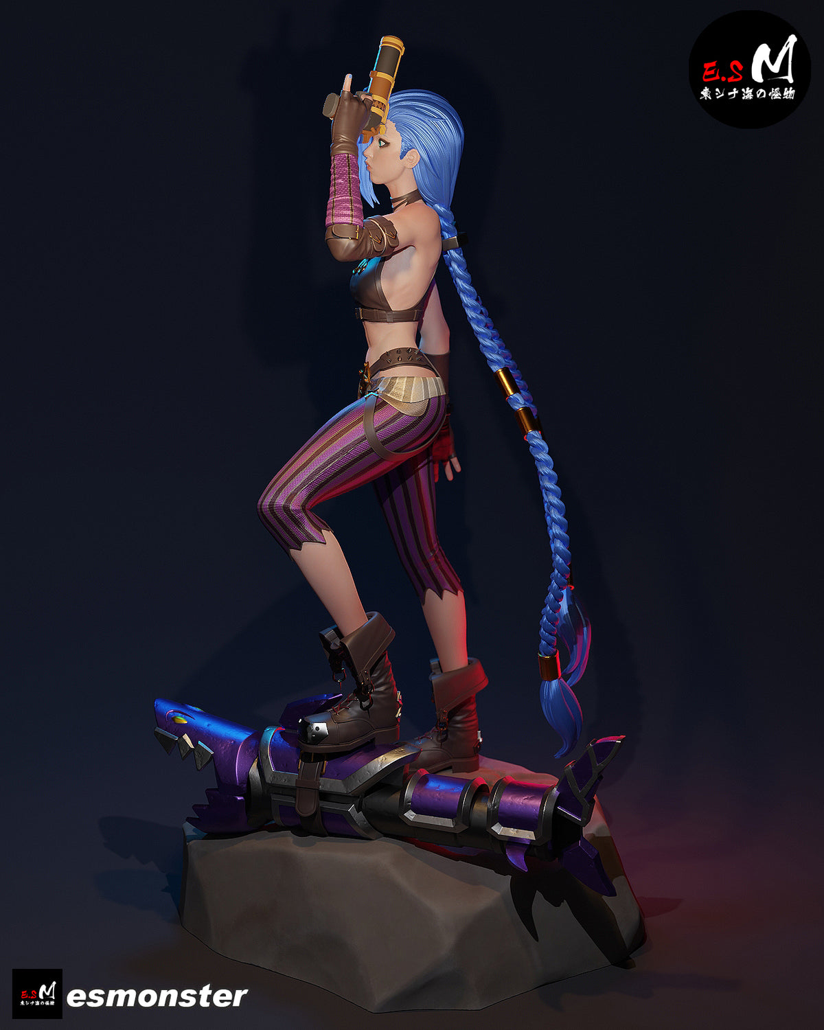Jinx resin figure