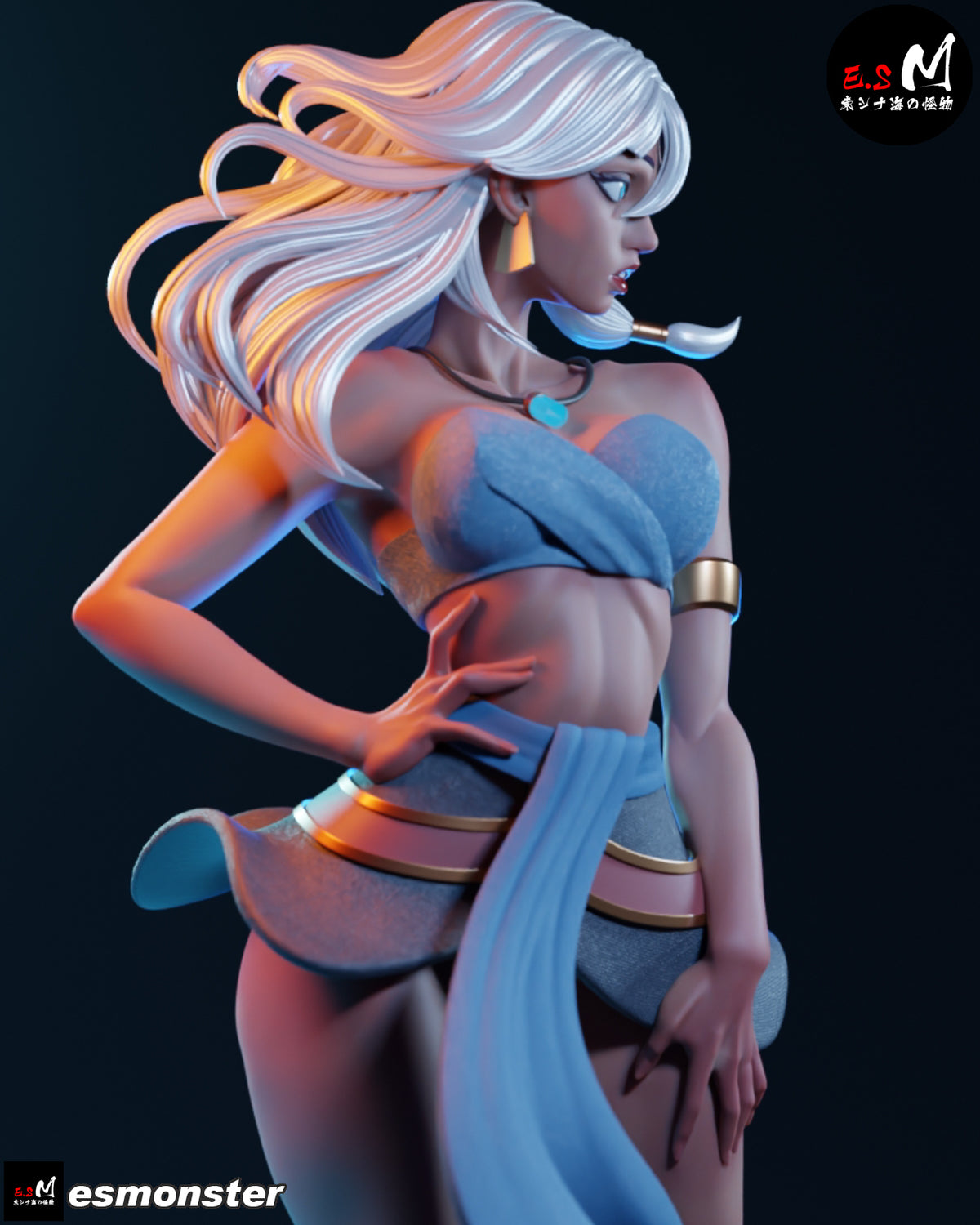 Kida resin figure