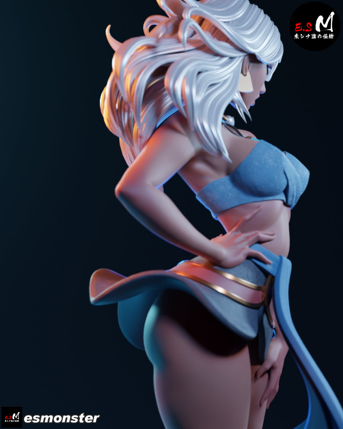 Kida Bust resin figure
