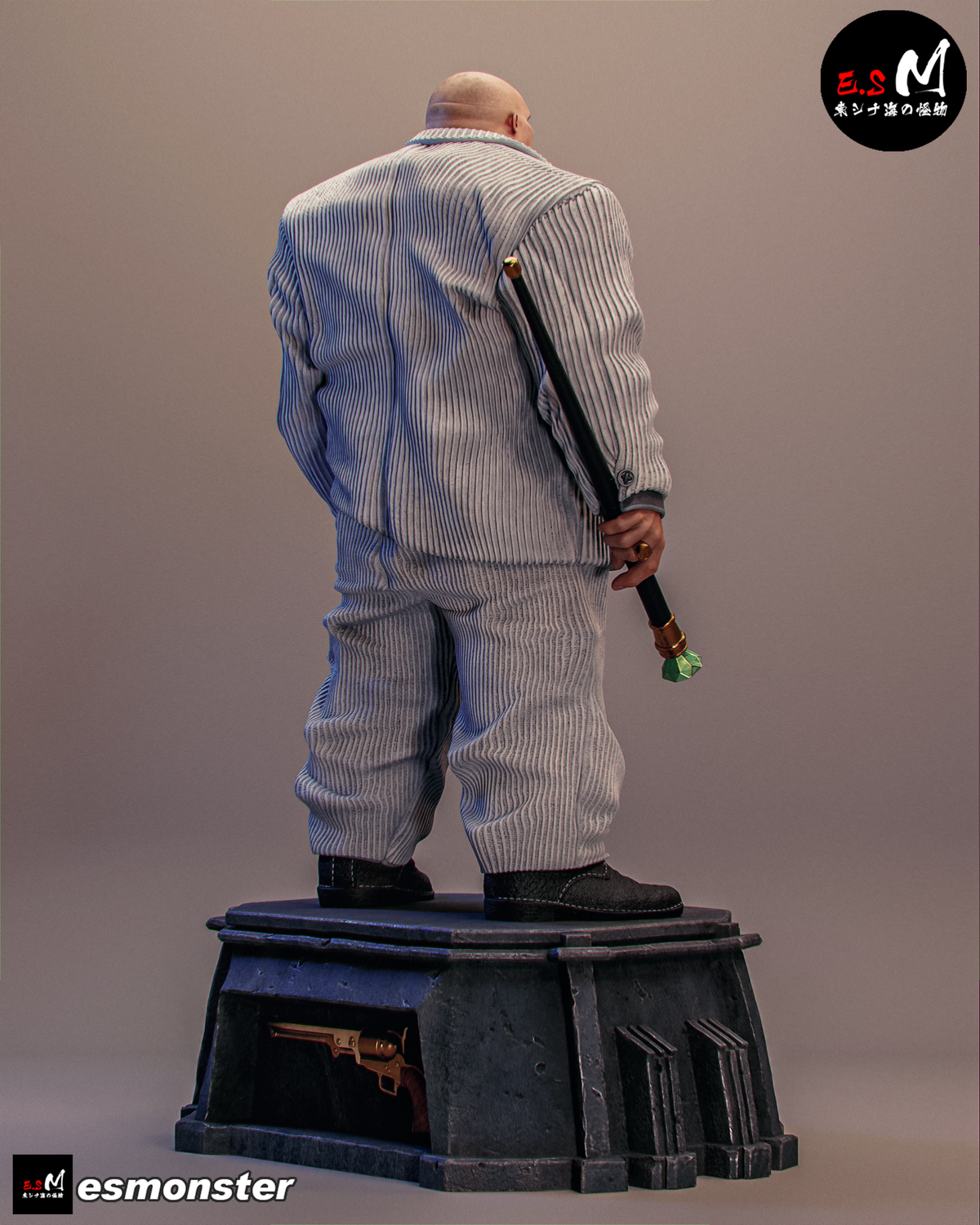 Kingpin resin figure