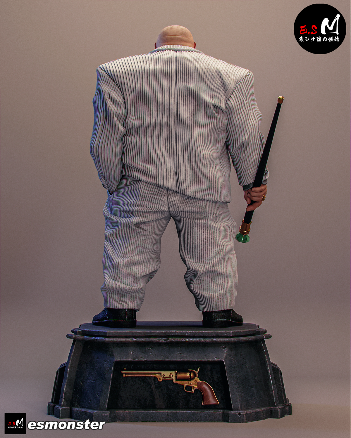 Kingpin resin figure