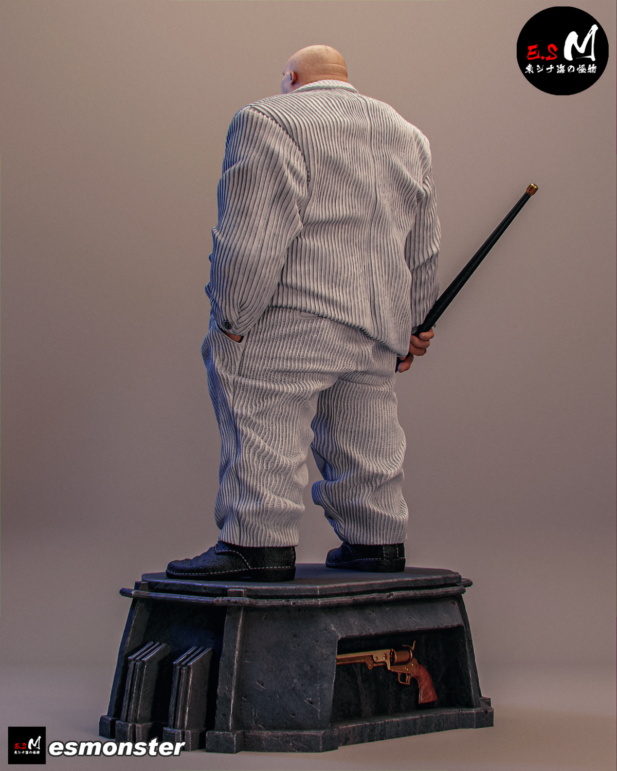 Kingpin resin figure