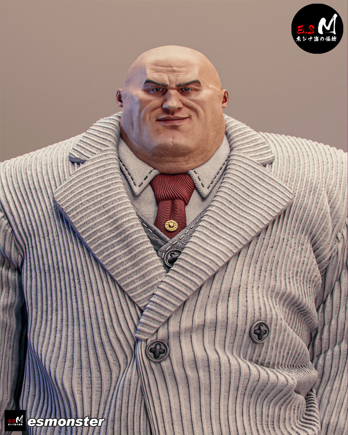 Kingpin resin figure