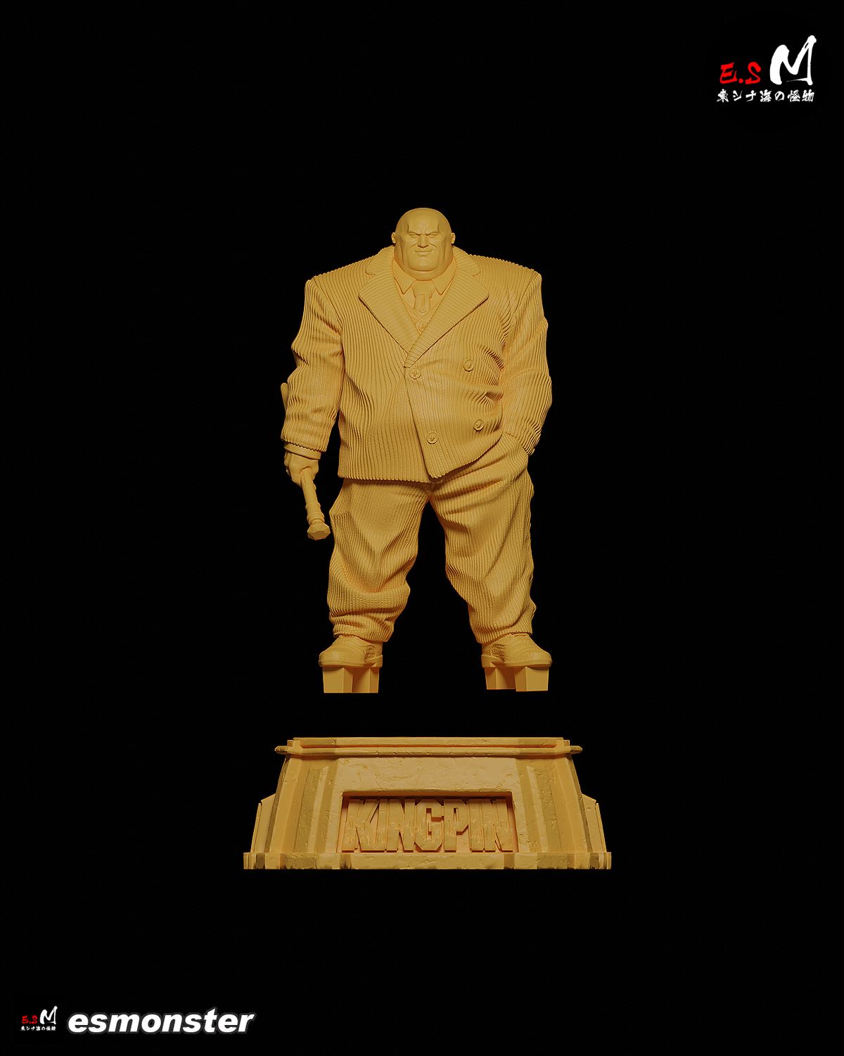 Kingpin resin figure