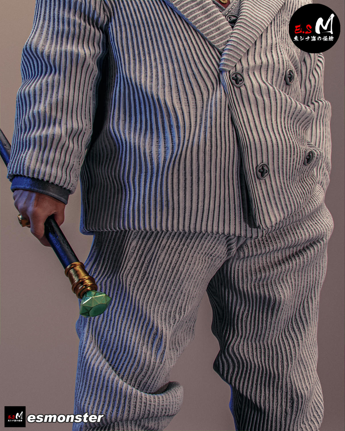 Kingpin resin figure