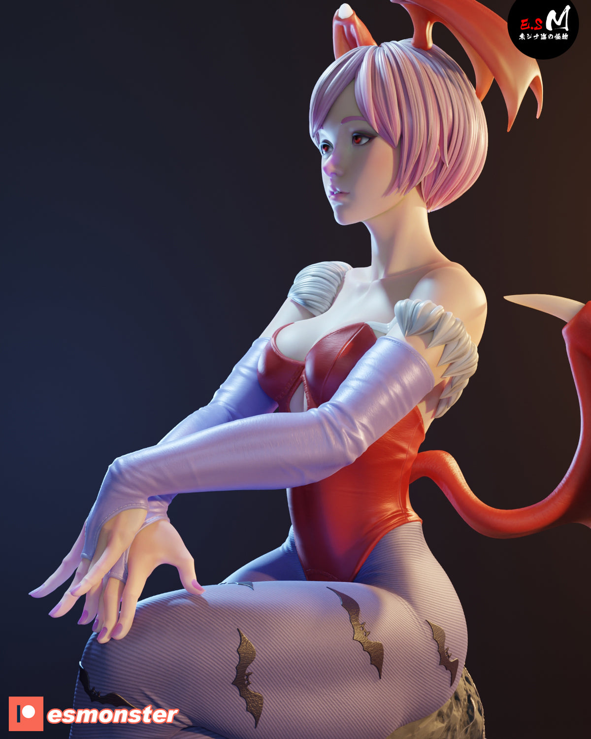Lilith Aensland resin figure