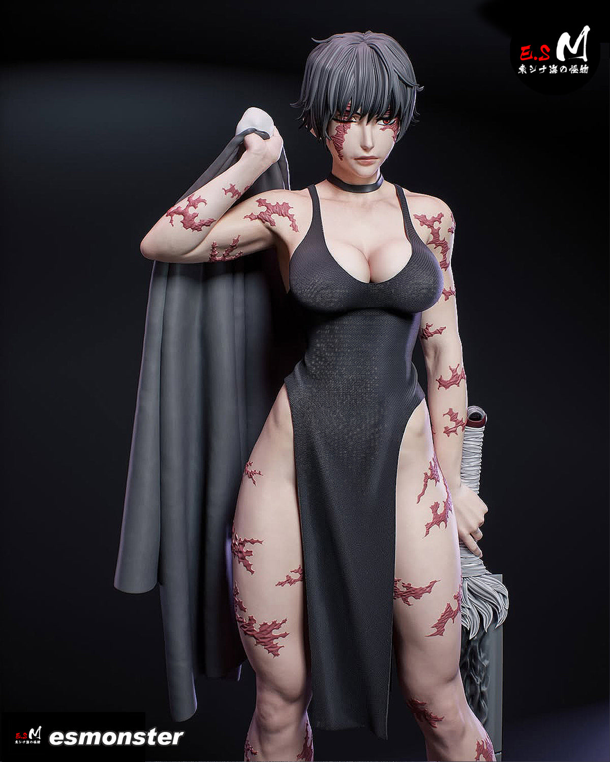 Maki Zen'in resin figure