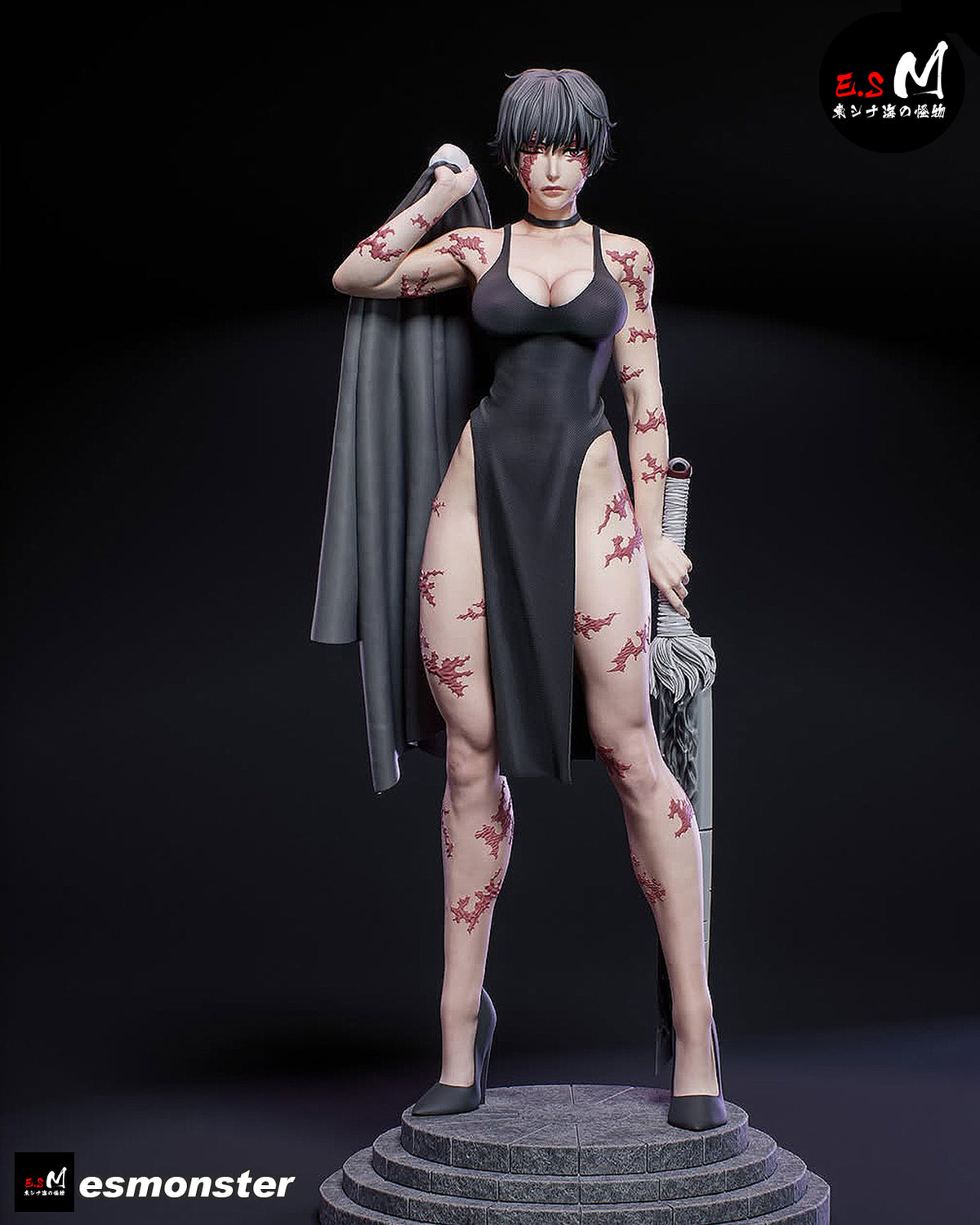 Maki Zen'in resin figure