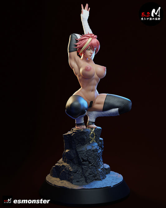 Marl Barrock resin figure