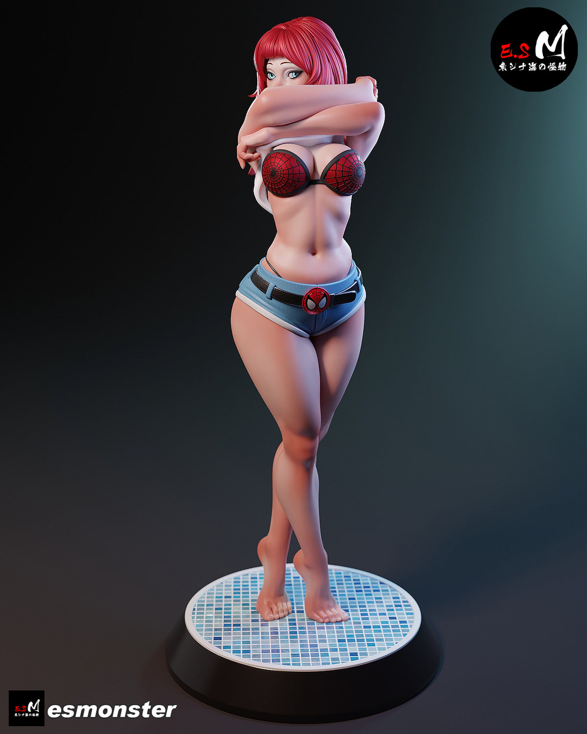 Mary Jane resin figure