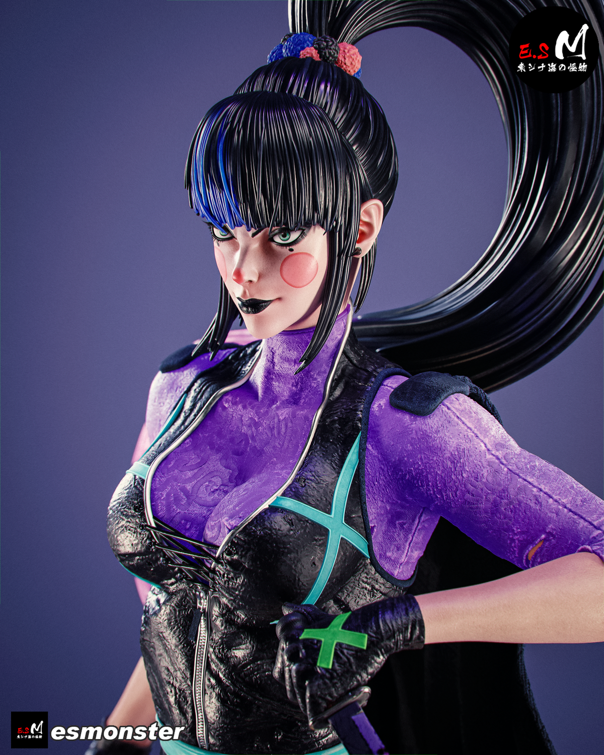 Punchline resin figure