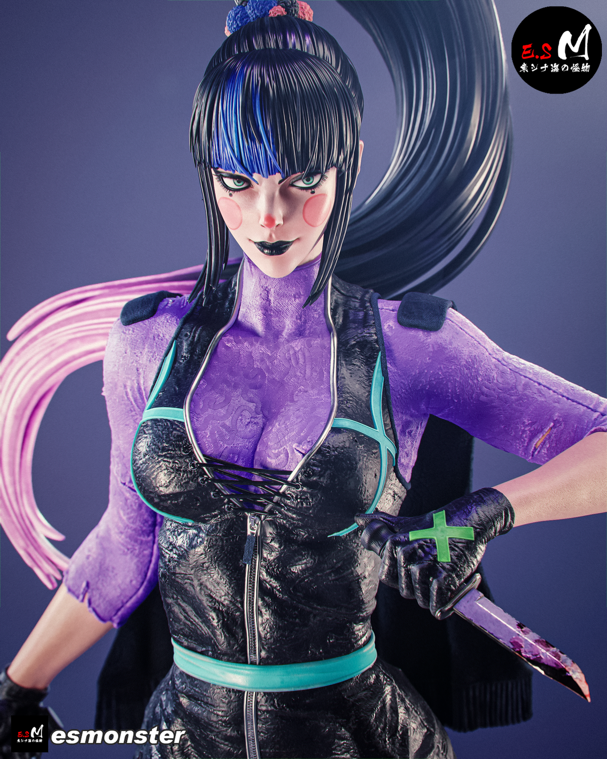 Punchline resin figure