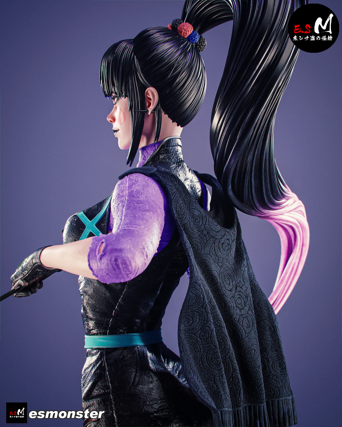 Punchline resin figure