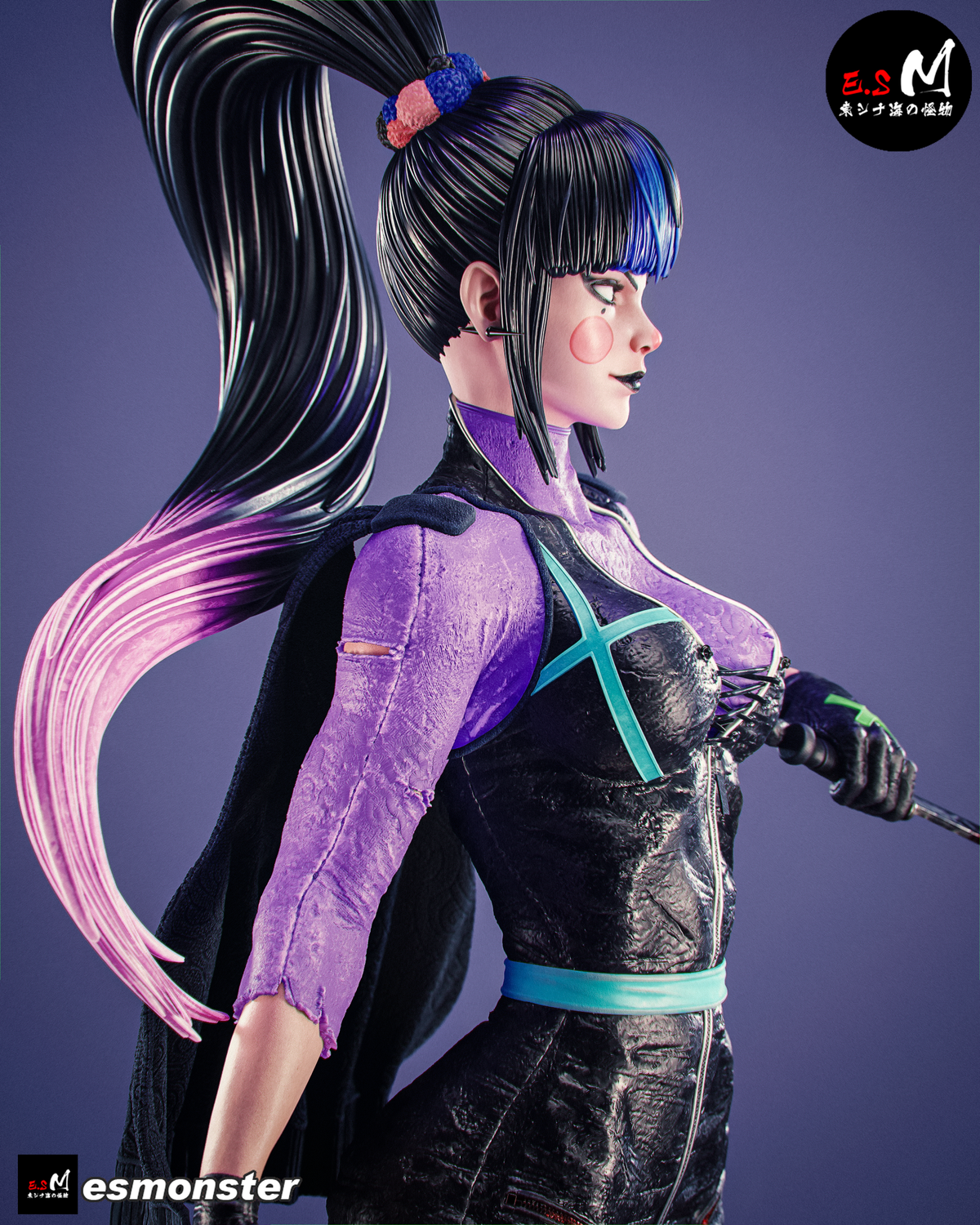Punchline resin figure