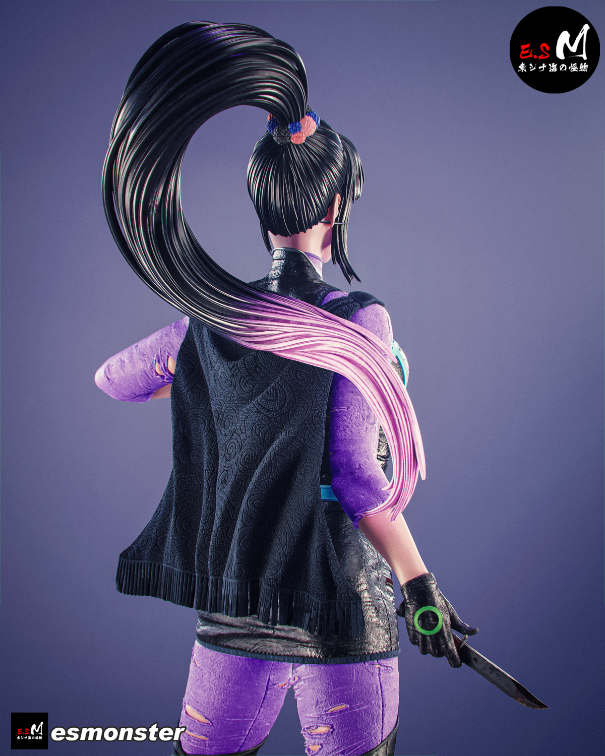 Punchline resin figure