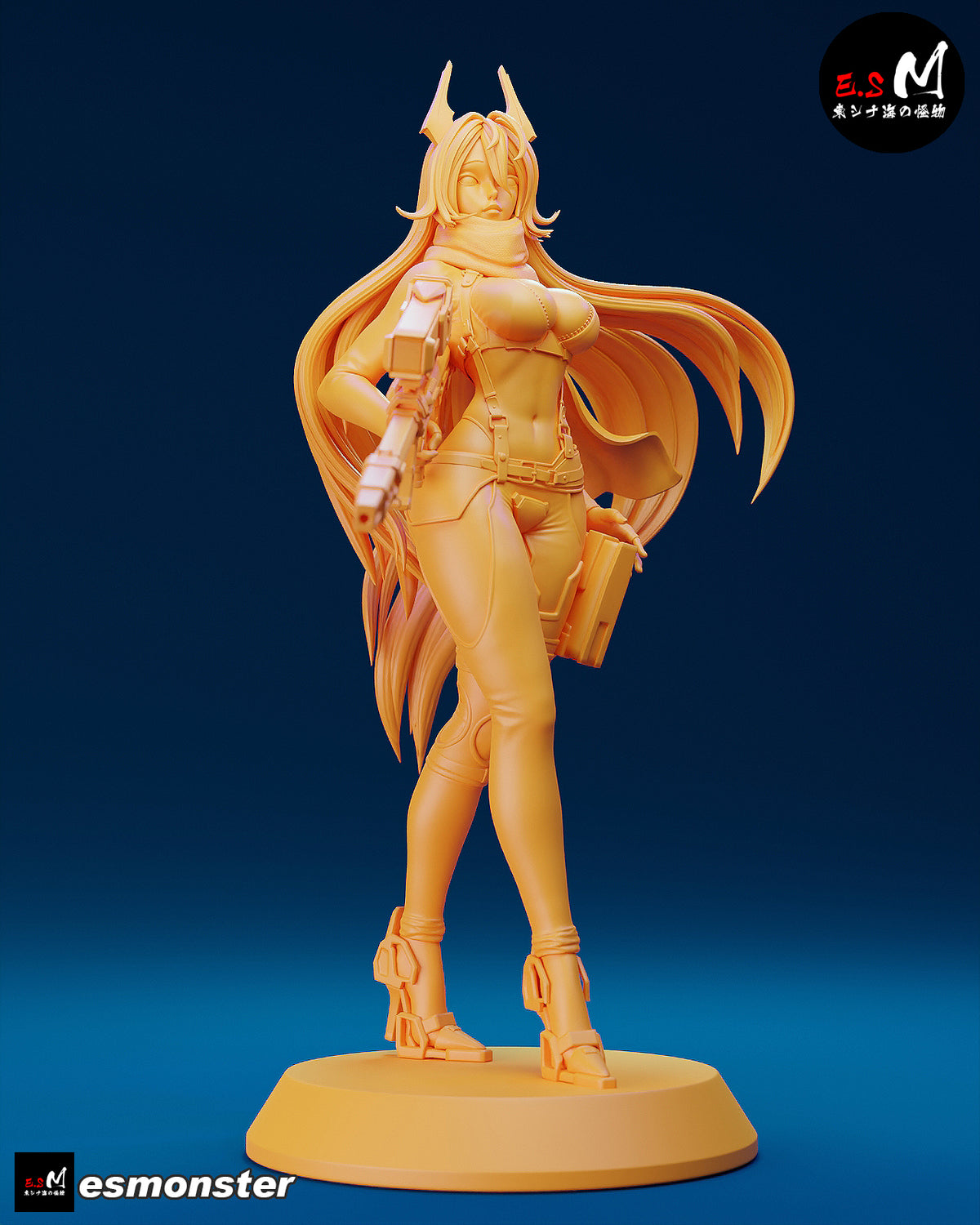 Rapi resin figure