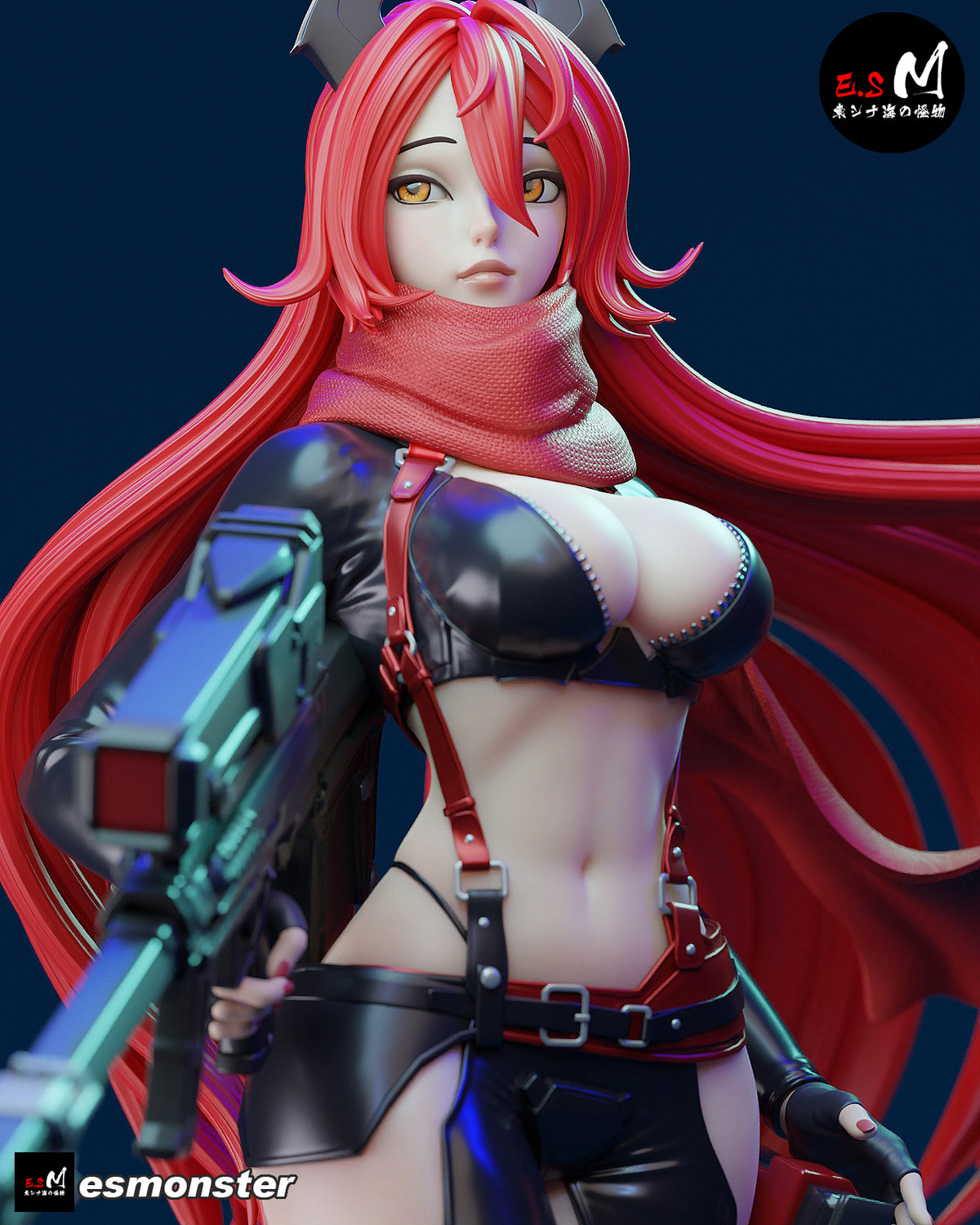 Rapi resin figure