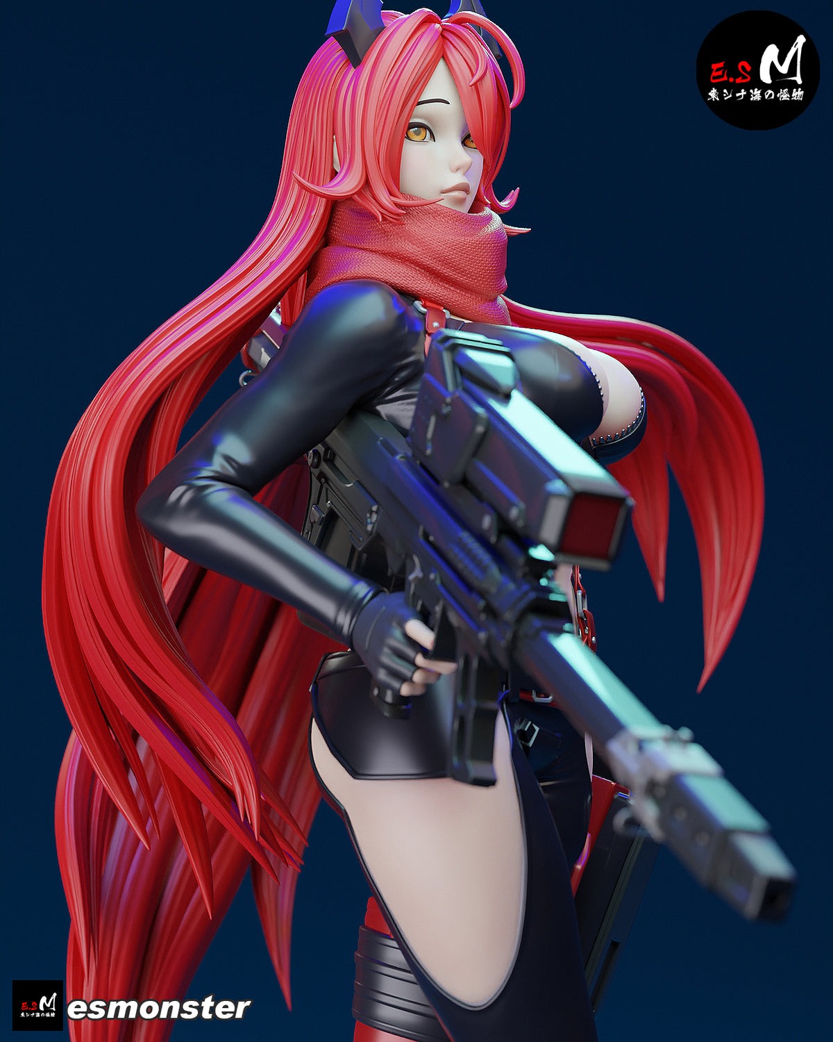 Rapi resin figure