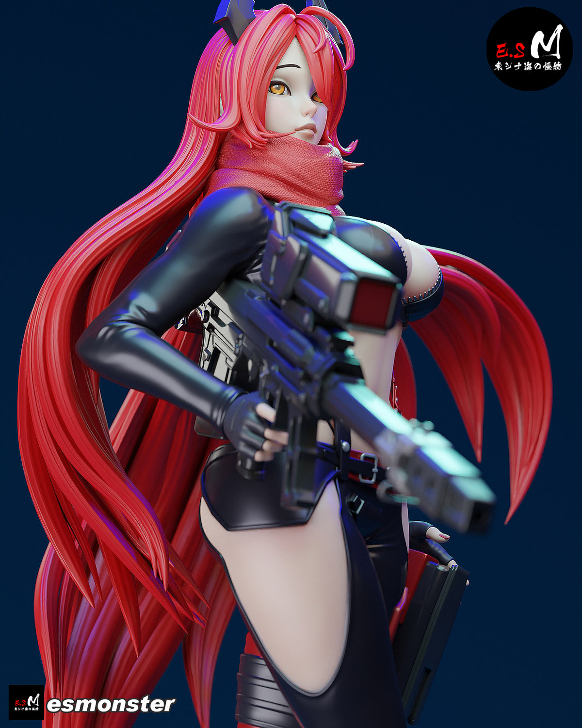 Rapi resin figure