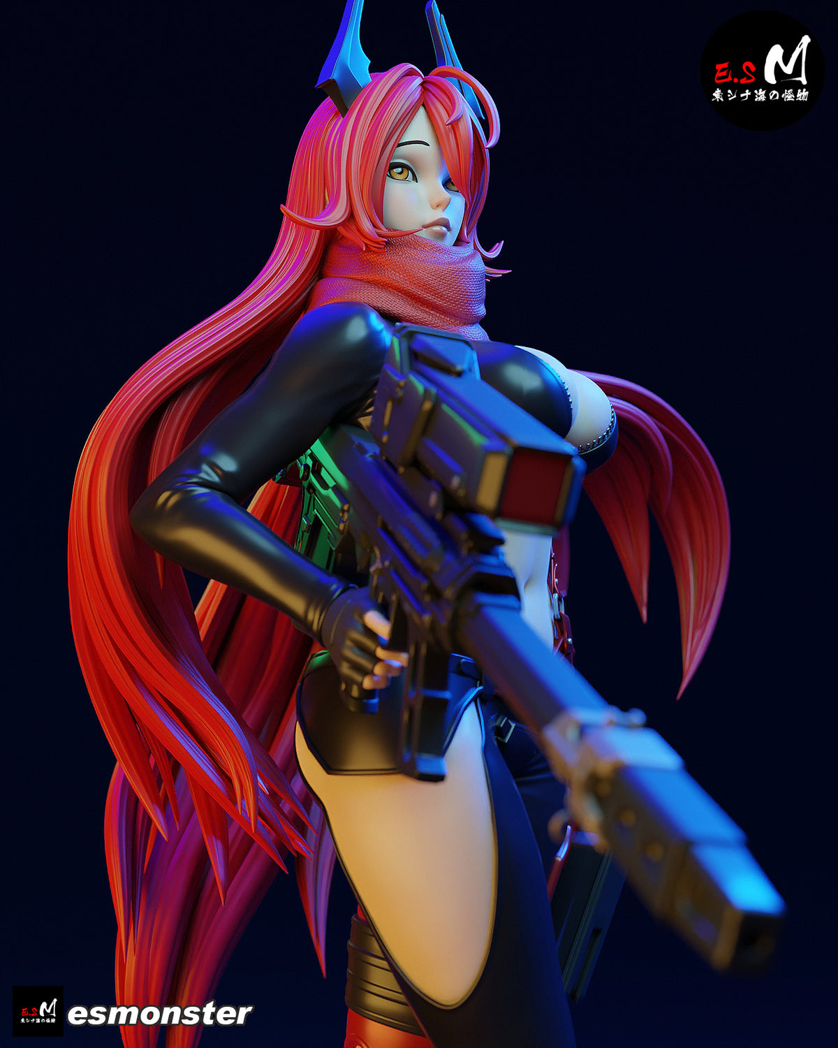 Rapi resin figure