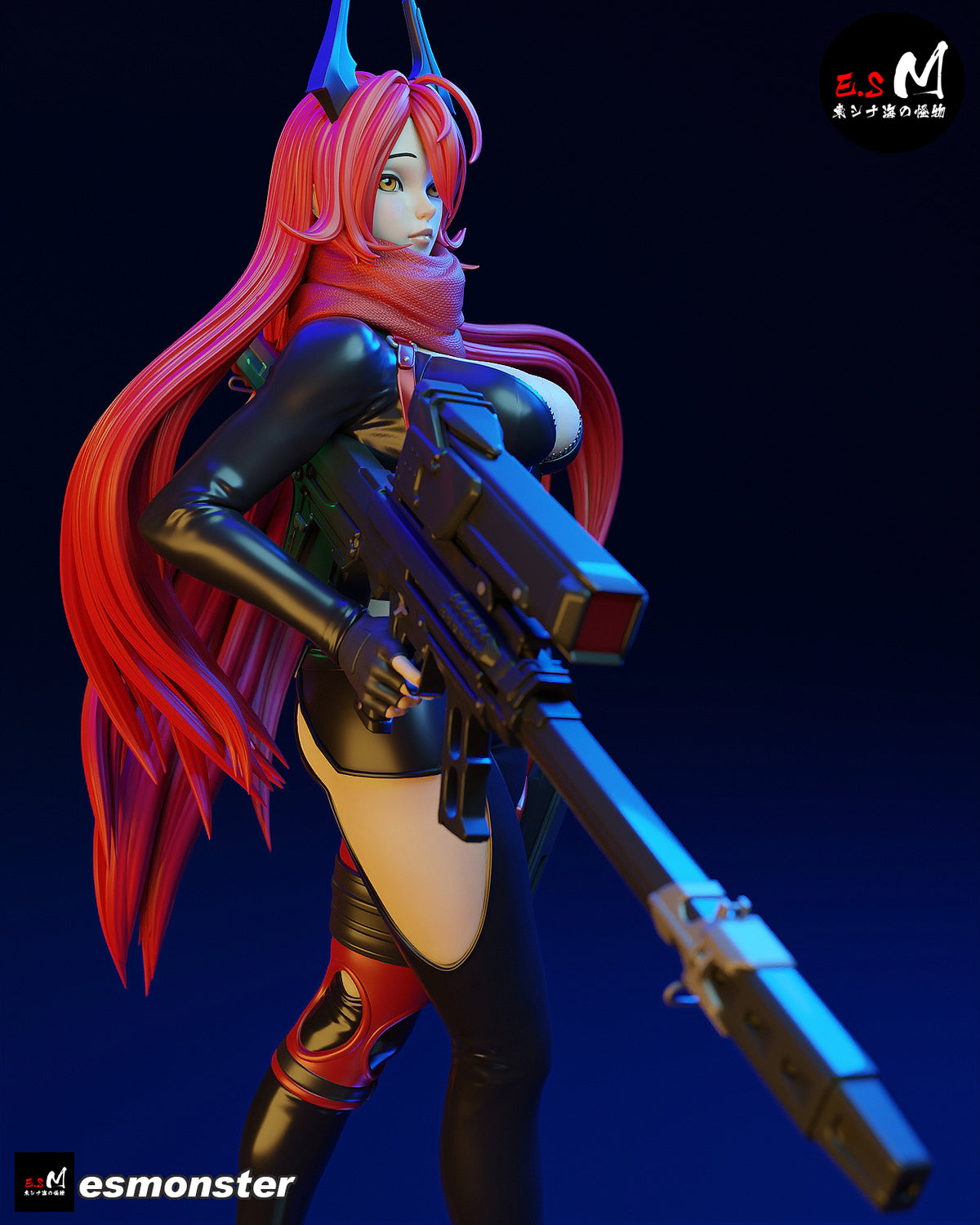 Rapi resin figure