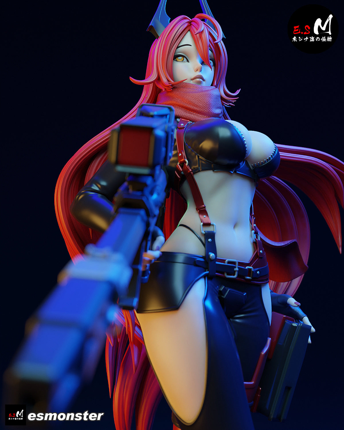 Rapi resin figure