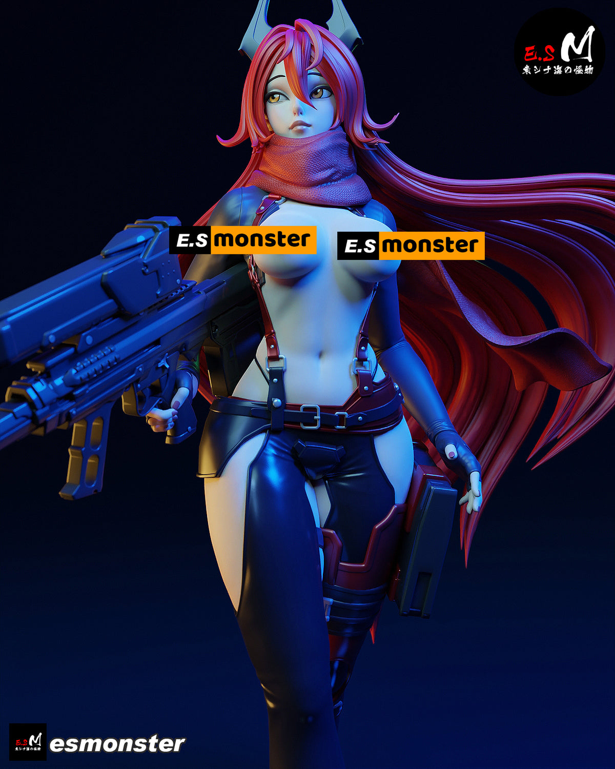 Rapi resin figure