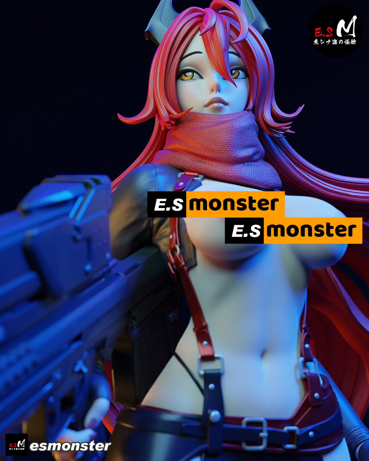 Rapi resin figure