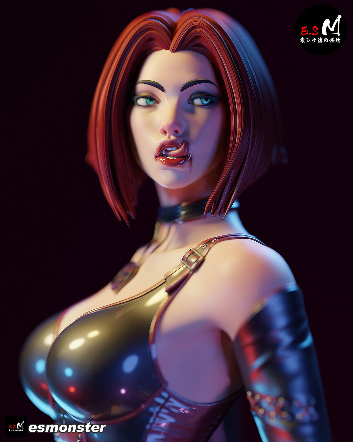 Rayne resin figure